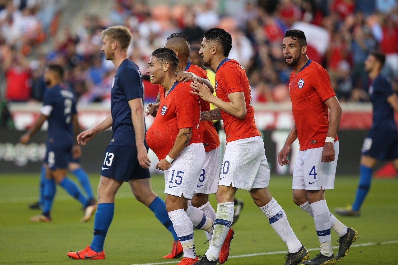 Selección Chilena empató frente a Estados Unidos en Houston a poco más